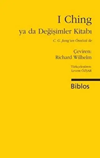 I Ching ya da Değişimler Kitabı kapağı