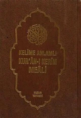 Kelime Anlamlı Kur’an-ı Kerim Meali 3 Kitap Takım kapağı