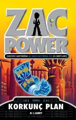 Zac Power - Korkunç Plan kapağı