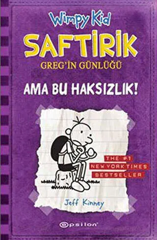 Saftirik Greg’in Günlüğü 5 - Ama Bu Haksızlık! kapağı