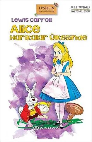 Alice Harikalar Ülkesinde kapağı