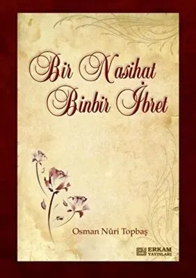 Bir Nasihat Binbir ibret kapağı
