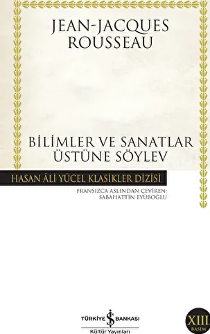 Bilimler ve Sanatlar Üstüne Söylev kapağı