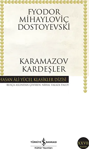 Karamazov Kardeşler kapağı
