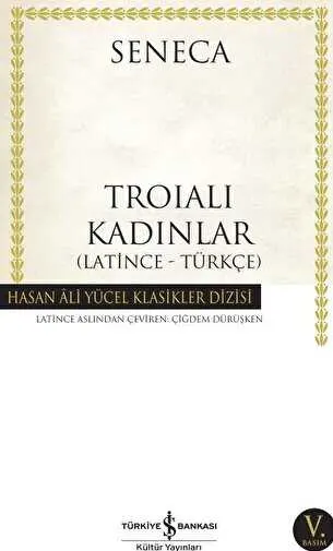 Troialı Kadınlar Latince - Türkçe kapağı