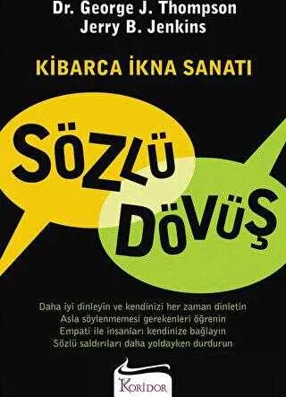 Sözlü Dövüş: Kibarca İkna Sanatı kapağı