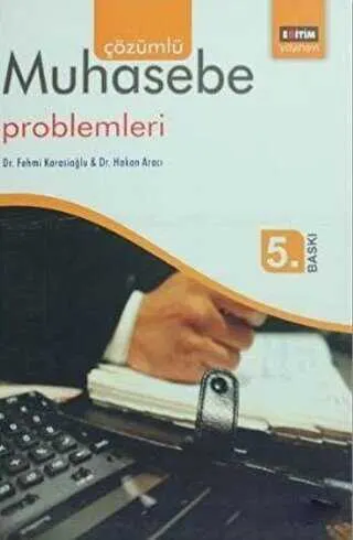 Çözümlü Muhasebe Problemleri kapağı