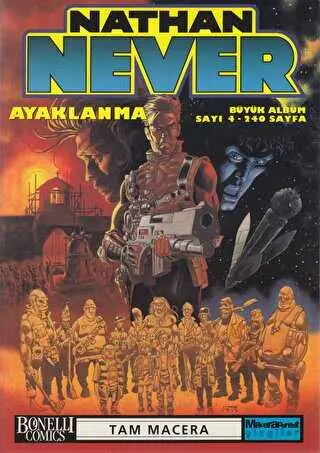 Nathan Never Büyük Albüm Sayı: 4 Ayaklanma kapağı