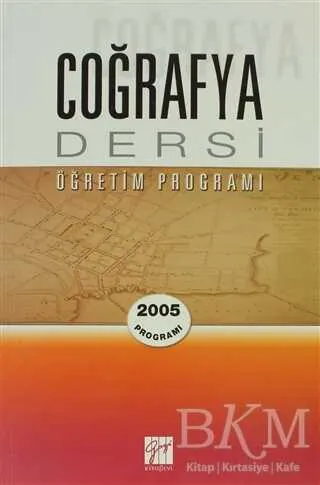 Coğrafya Dersi Öğretim Programı kapağı