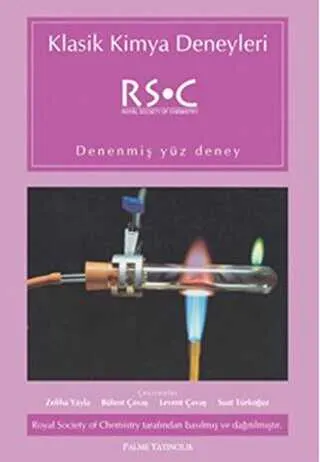 KLASİK KİMYA DENEYLERİ kapağı