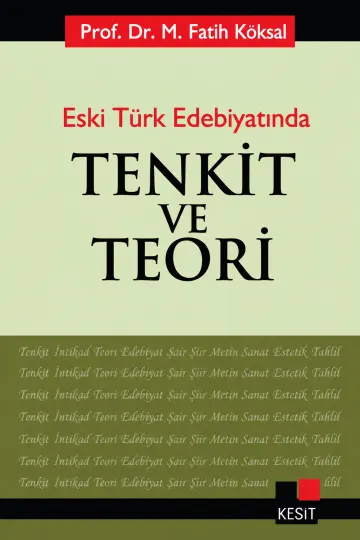 Eski Türk Edebiyatında Tenkit ve Teori kapağı
