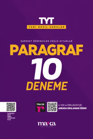 2025 TYT Paragraf Yeni Nesil 10 Deneme kapağı