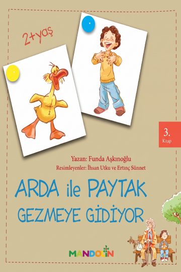 Arda ile Paytak Gezmeye Gidiyor 3. Kitap kapağı