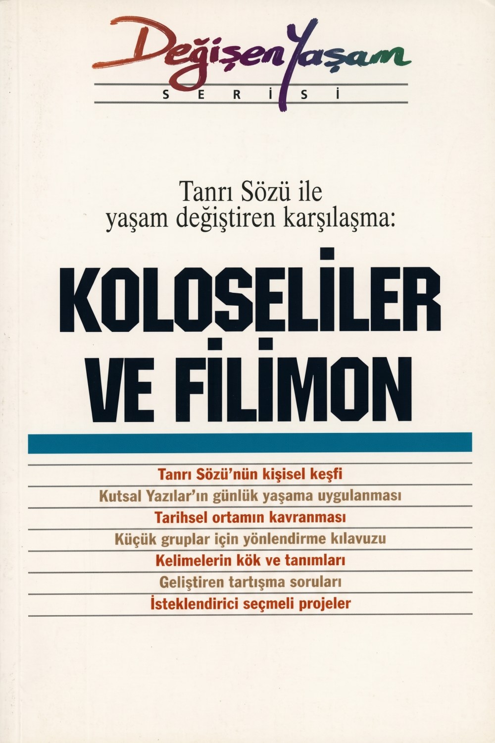 Koloseliler ve Filimon kapağı